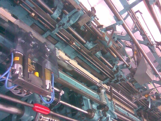 Motori pneumatici Di Lupo installati su un telaio Cotton